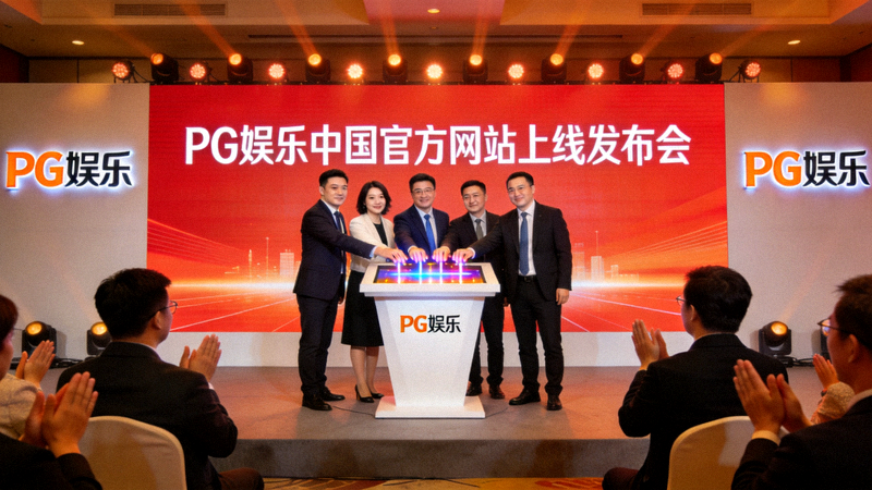 PG娱乐中国官方网站上线发布会现场，嘉宾共同启动新官网
